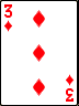 3 of Diamonds