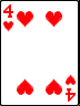 4 of Hearts